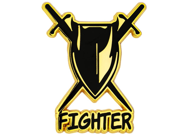 Gamers Guild AZ HYMGHO Quest's Reward Fine Art Pin - Class Pin: Fighter HYMGHO