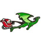 Gamers Guild AZ HYMGHO Quest's Reward Fine Art Pin - Dragon Puling Santa HYMGHO