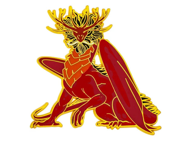 Gamers Guild AZ HYMGHO Quest's Reward Fine Art Pin - Royal Dragon HYMGHO