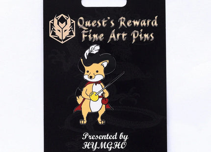 Gamers Guild AZ HYMGHO Quest's Reward Fine Art Pin - Sylva Stormtail Fox Ranger HYMGHO