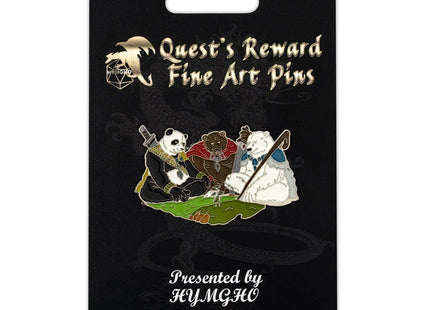 Gamers Guild AZ HYMGHO Quest's Reward Fine Art Pin - Werebears HYMGHO