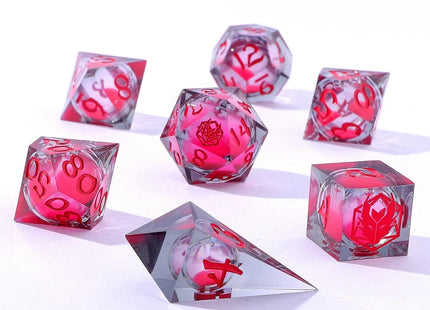 Gamers Guild AZ HYMGHO Sharp Edge Liquid Core Resin - Glow in The Dark - Red HYMGHO