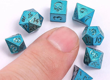 Gamers Guild AZ HYMGHO Unseelie Mini Rpg Dice Set - Blue HYMGHO