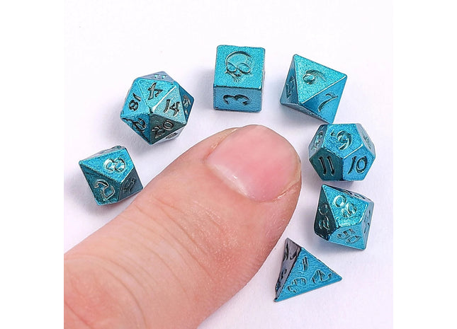 Gamers Guild AZ HYMGHO Unseelie Mini Rpg Dice Set - Blue HYMGHO