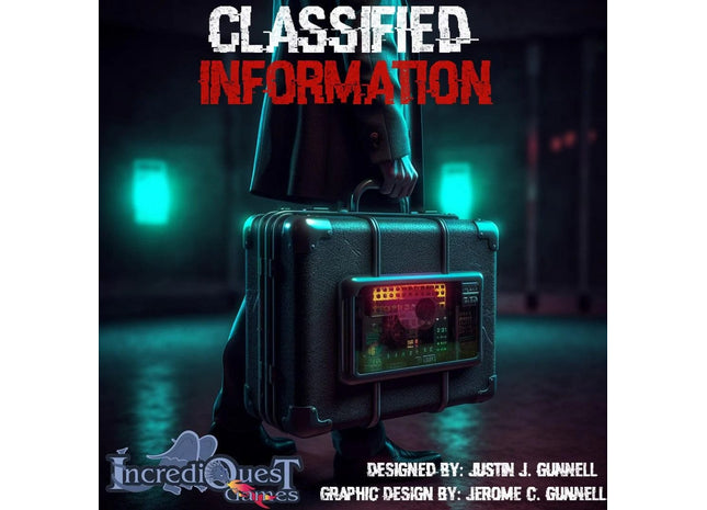 Gamers Guild AZ IncrediQuest Games Classified Information (Clamshell) Quartermaster Direct