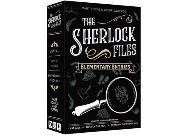 Gamers Guild AZ Indie Boards and Cards The Sherlock Files - Elementary Entries GTS