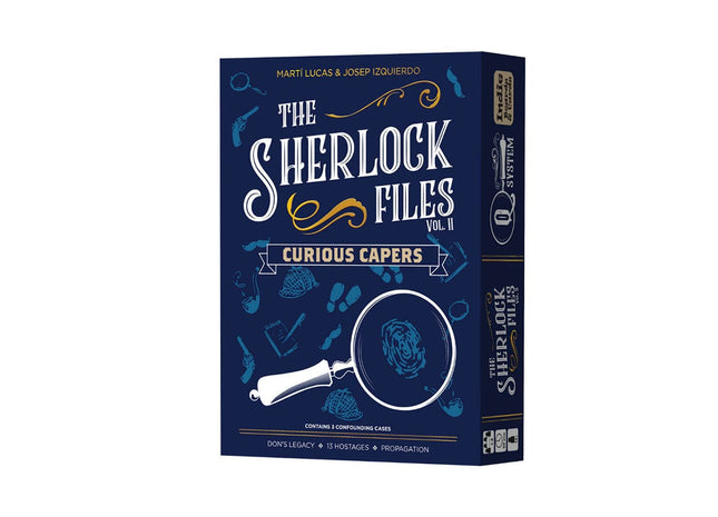 Gamers Guild AZ Indie Boards and Cards The Sherlock Files: Vol 2 - Curious Capers GTS