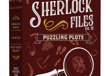 Gamers Guild AZ Indie Boards and Cards The Sherlock Files: Vol 3 - Puzzling Plots GTS