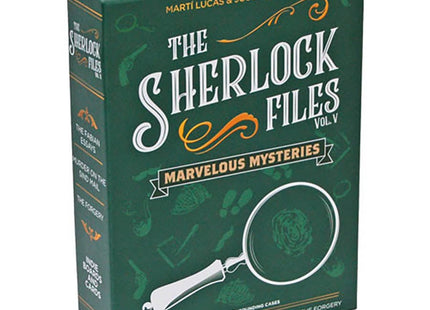 Gamers Guild AZ Indie Boards and Cards The Sherlock Files: Vol 5 - Marvelous Mysteries GTS