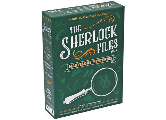 Gamers Guild AZ Indie Boards and Cards The Sherlock Files: Vol 5 - Marvelous Mysteries GTS