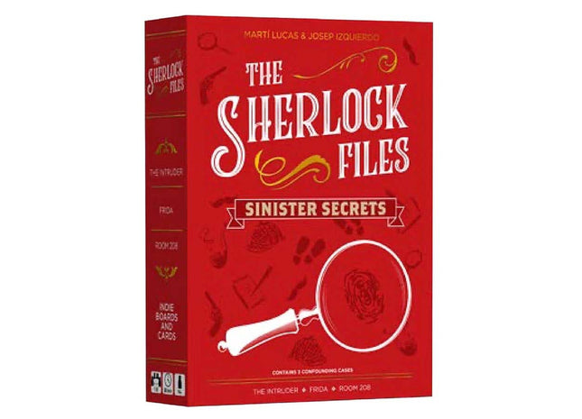 Gamers Guild AZ Indie Boards & Cards The Sherlock Files - Sinister Secrets GTS