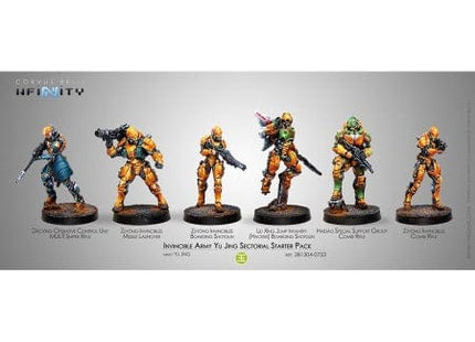 Gamers Guild AZ Infinity Member's Clearance Infinity: Yu Jing - Invincible Army Sectorial Starter Pack GTS