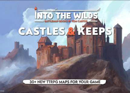 Gamers Guild AZ Into The WIlds Into the Wilds Battlemap Books - Castles & Keeps Quartermaster Direct