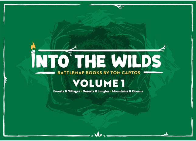 Gamers Guild AZ Into The WIlds Into the Wilds Battlemap Books - Volume 1 Quartermaster Direct