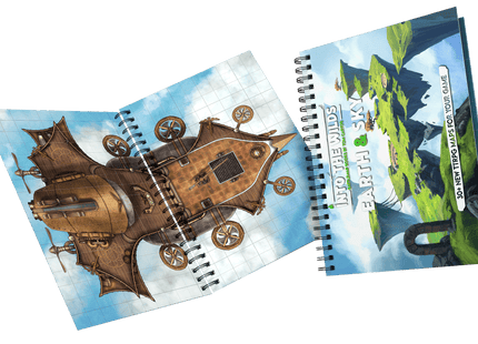 Gamers Guild AZ Into The WIlds Into the Wilds Extraplanar Battlemap Books - Earth & Sky (Pre-Order) Quartermaster Direct