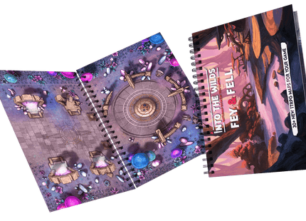 Gamers Guild AZ Into The WIlds Into the Wilds Extraplanar Battlemap Books - Fey & Fell (Pre-Order) Quartermaster Direct