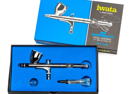 Gamers Guild AZ Iwata Iwata - High Performance HP-C Plus Gravity Feed Dual Action Airbrush LSG