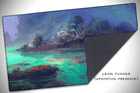Gamers Guild AZ Ixion Gameworks Sovereign: Fall of Wormwood - Leon Tukker (Apsyntion Preserve) Playmat Kickstarter