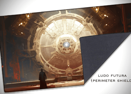 Gamers Guild AZ Ixion Gameworks Sovereign: Fall of Wormwood - Ludo Futura (Perimeter Shield) Playmat Kickstarter