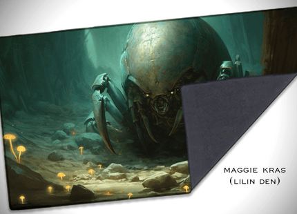Gamers Guild AZ Ixion Gameworks Sovereign: Fall of Wormwood - Maggie Kras (Lilin Den) Playmat Kickstarter