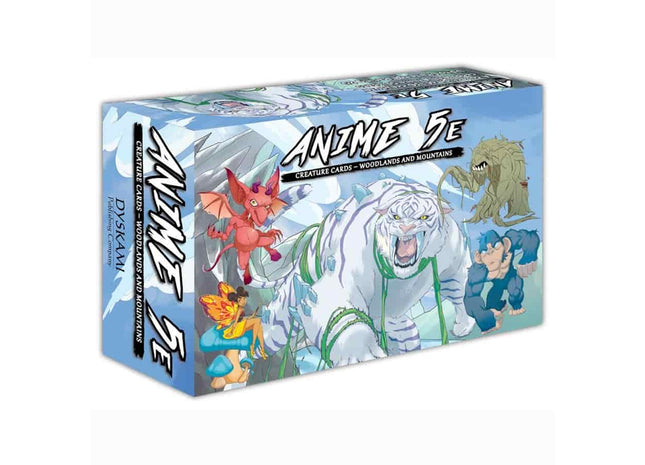 Gamers Guild AZ Japanime Games Anime 5e Creature Cards Volume 1: Woodlands And Mountains GTS