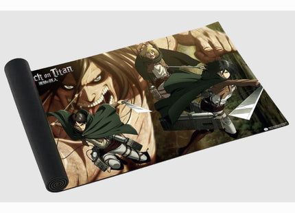 Gamers Guild AZ Japanime Games Attack On Titan Playmat: Attack On Titan Discontinue