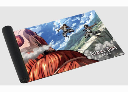 Gamers Guild AZ Japanime Games Attack On Titan Playmat: Colossus Titan Discontinue