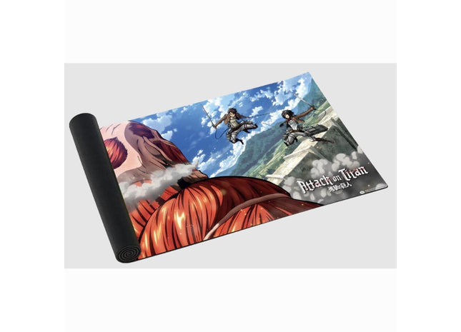 Gamers Guild AZ Japanime Games Attack On Titan Playmat: Colossus Titan Discontinue