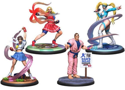 Gamers Guild AZ Jasco Games Street Fighter Miniatures Game: Character Pack 1 - Alpha Warriors Dreams Asmodee