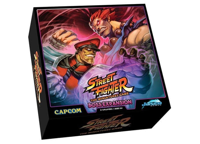 Gamers Guild AZ Jasco Games Street Fighter the Miniatures Game: Boss Expansion Asmodee