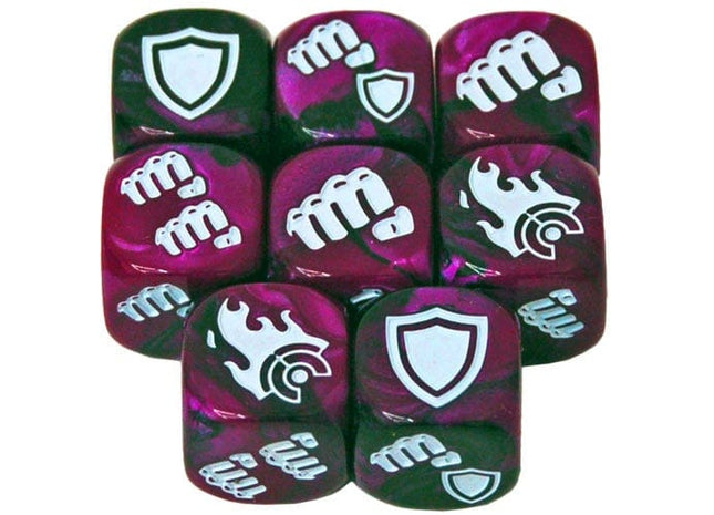 Gamers Guild AZ Jasco Games Street Fighter the Miniatures Game: Purple Shadaloo Dice Asmodee