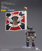 Gamers Guild AZ JoyToy JoyToy x Warhammer 40,000: Astra Militarum: Cadian Command Squad - Veteran with Regimental Standard (Pre-Order) Golden Goose Games