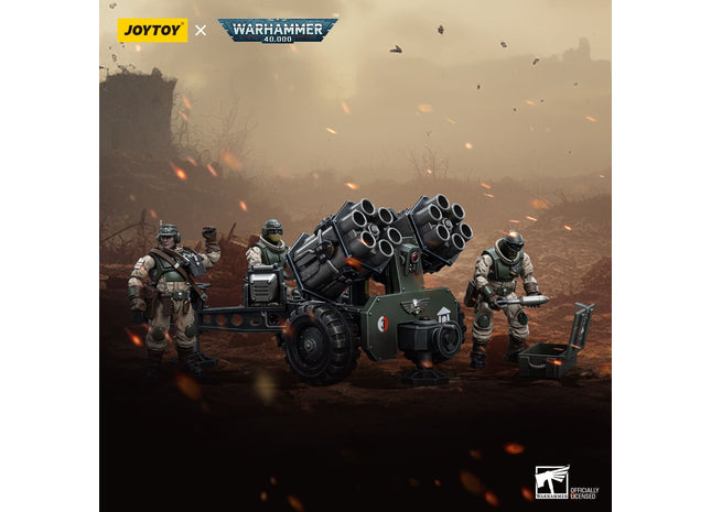 Gamers Guild AZ JoyToy JoyToy x Warhammer 40,000: Astra Militarum: Ordnance Team with Malleus Rocket Launcher (Pre-Order) Golden Goose Games