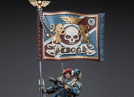 Gamers Guild AZ JoyToy JoyToy x Warhammer 40,000: Astra Militarum: Tempestus Scions - 55th Kappic Eagles, Banner Bearer (Pre-Order) Golden Goose Games