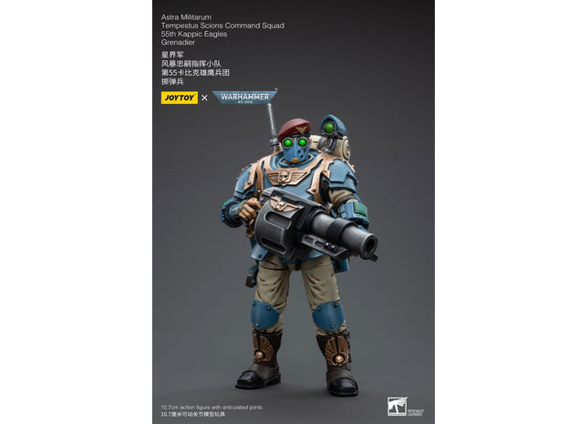 Gamers Guild AZ JoyToy JoyToy x Warhammer 40,000: Astra Militarum: Tempestus Scions - 55th Kappic Eagles, Grenadier (Pre-Order) Golden Goose Games