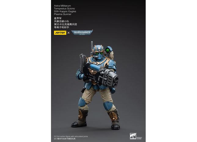 Gamers Guild AZ JoyToy JoyToy x Warhammer 40,000: Astra Militarum: Tempestus Scions - 55th Kappic Eagles, Plasma Gunner (Pre-Order) Golden Goose Games