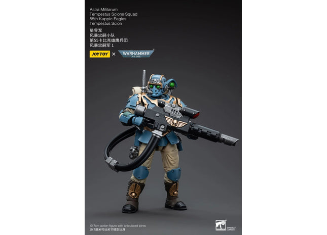 Gamers Guild AZ JoyToy JoyToy x Warhammer 40,000: Astra Militarum: Tempestus Scions Command Squad - 55th Kappic Eagles, Tempestus Scion 1 (Pre-Order) Golden Goose Games