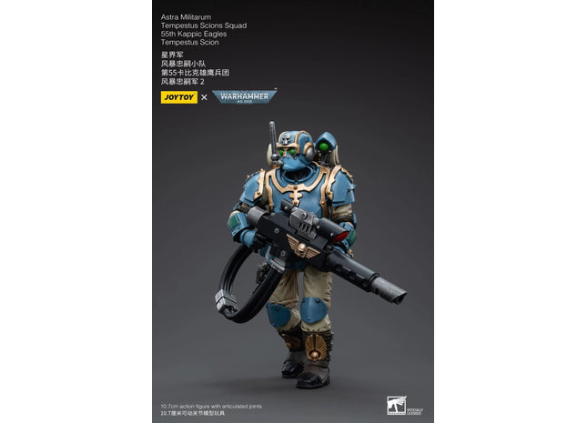 Gamers Guild AZ JoyToy JoyToy x Warhammer 40,000: Astra Militarum: Tempestus Scions Command Squad - 55th Kappic Eagles, Tempestus Scion 2 (Pre-Order) Golden Goose Games