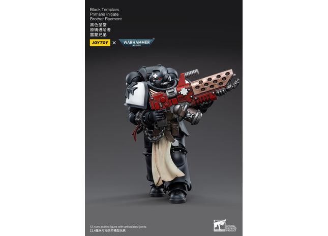 Gamers Guild AZ JoyToy JoyToy x Warhammer 40,000: Black Templars: Primaris Initiate - Brother Raemont (Pre-Order) Golden Goose Games
