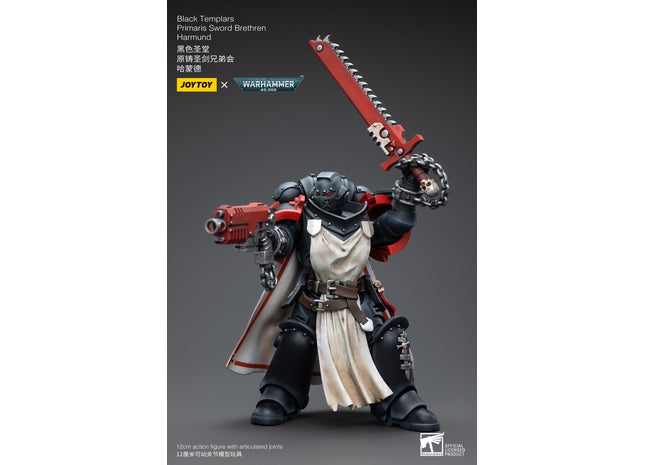 Gamers Guild AZ JoyToy JoyToy x Warhammer 40,000: Black Templars: Primaris Sword Brethren - Harmund (Pre-Order) Golden Goose Games