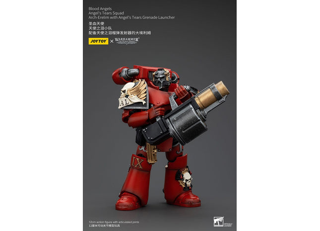 Gamers Guild AZ JoyToy JoyToy x Warhammer 40,000: Blood Angels Angels Tears Squad Arch Erelim with Angels Tears Grenade Launcher Discontinue
