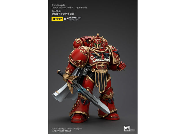 Gamers Guild AZ JoyToy JoyToy x Warhammer 40,000: Blood Angels Legion Praetor with Paragon Blade Discontinue