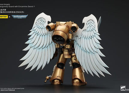 Gamers Guild AZ JoyToy JoyToy x Warhammer 40,000: Blood Angels Sanguinary Guard with Encarmine Sword 1 Discontinue