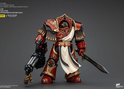 Gamers Guild AZ JoyToy JoyToy x Warhammer 40,000: Blood Angles Crimson Paladin Squad Crimson Paladin with Iliastus Assualt Cannon Discontinue