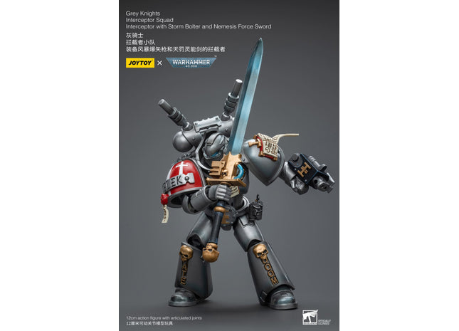 Gamers Guild AZ JoyToy JoyToy x Warhammer 40,000: Grey Knights: Interceptor Squad -Interceptor with Storm Bolter and Nemesis Force Sword (Pre-Order) Golden Goose Games