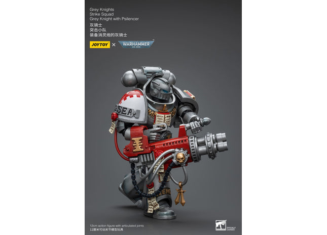 Gamers Guild AZ JoyToy JoyToy x Warhammer 40,000: Grey Knights: Strike Squad - Grey Knight with Psilencer (Pre-Order) Golden Goose Games