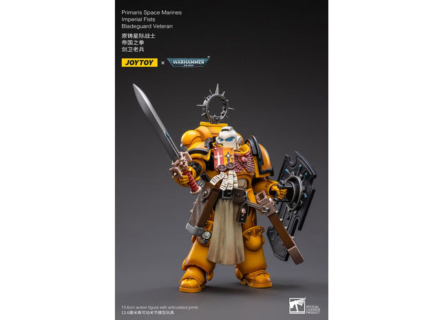 Gamers Guild AZ JoyToy JoyToy x Warhammer 40,000: Imperial Fists: Bladeguard Veteran (Pre-Order) Golden Goose Games
