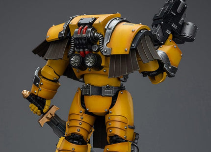 Gamers Guild AZ JoyToy JoyToy x Warhammer 40,000: Imperial Fists Legion Cataphractii Terminator Squad Legion Cataphractii Sergent with Power Sword Discontinue