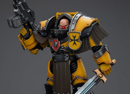 Gamers Guild AZ JoyToy JoyToy x Warhammer 40,000: Imperial Fists Legion Cataphractii Terminator Squad Legion Cataphractii Sergent with Power Sword Discontinue