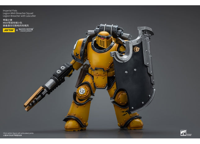 Gamers Guild AZ JoyToy JoyToy x Warhammer 40,000: Imperial Fists: Legion MkIII Breacher Squad - Legion Breacher with Lascutter (Pre-Order) Golden Goose Games